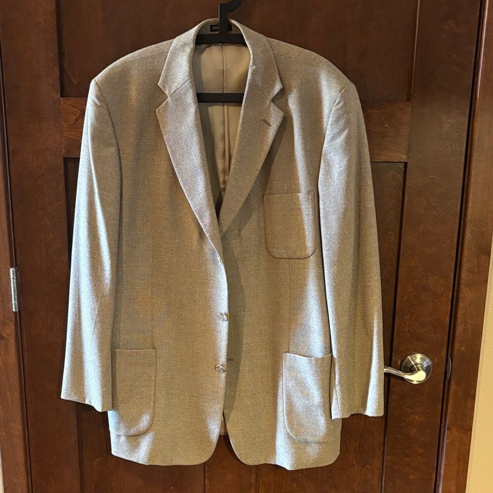 Mens Stafford Silk & Wool Sport Jacket